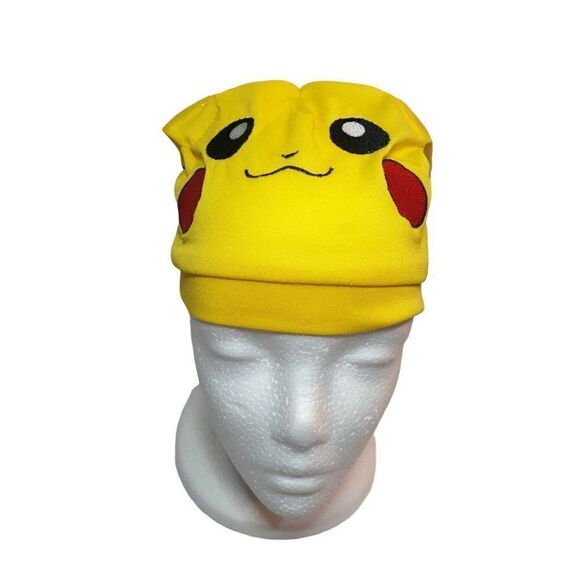 Pokemon Pikachu Beanie Hat with Ears and Arm Warmers Apparel NWOT - Picture 5 of 8